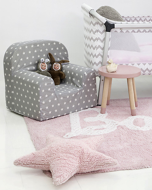 Lorena Canals Red Star Cushion 100% Natural Cotton (machine washable) Cushions