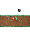 Lorena Canals Ride & Roll Safari Set - Jeep + Track - Eco City - Blue/Caramel/Red - 4 meter long Roll! Playmats
