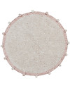 Lorena Canals Round Machine Washable Rug Bubbly - Vintage Nude - 120 cm diameter Carpets