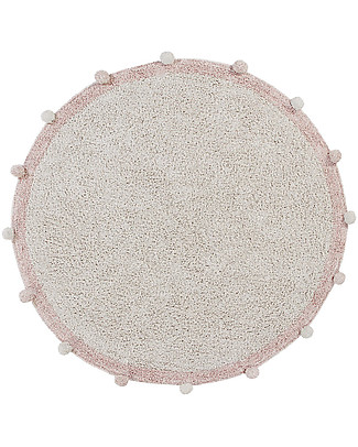 Lorena Canals Round Machine Washable Rug Bubbly - Vintage Nude - 120 cm diameter Carpets