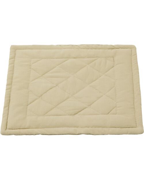 Lorena Canals Sana Set - Cradle/Rug/Basket/Pouf - 100% Recycled Material - Mini Lorena Collection - 22 x 32 x 16 cm Dolls