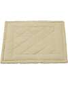 Lorena Canals Sana Set - Cradle/Rug/Basket/Pouf - 100% Recycled Material - Mini Lorena Collection - 22 x 32 x 16 cm Dolls