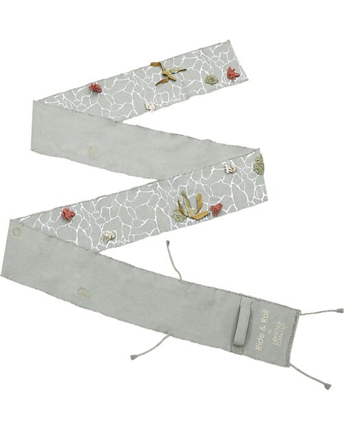 Lorena Canals Set Ride & Roll The Sea - Turtle - Cotton - Sea Wonders Collection - Track 4 meters long! Playmats