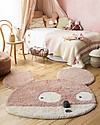 Lorena Canals Shaped Rug Miss Mighty Mouse - Wool (100x120 cm) - Antislip Underlay Carpets