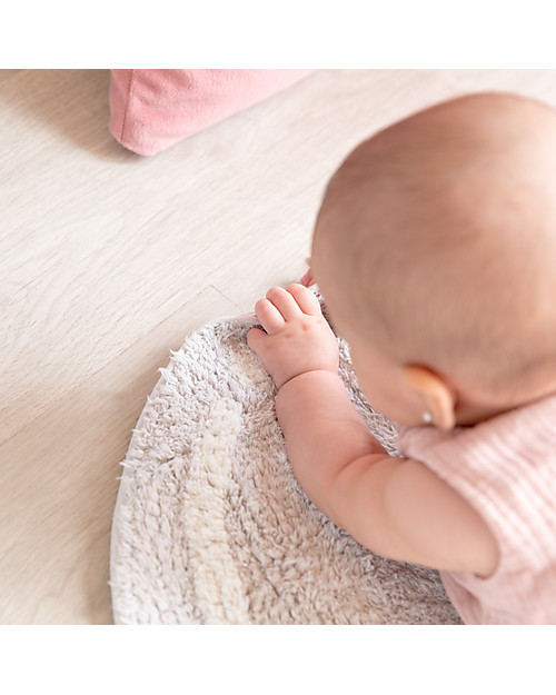 Lorena Canals Shaped Washable Rug Happy  Cloud - 100% cotton (85x120 cm) Carpets