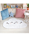 Lorena Canals Shaped Washable Rug Happy  Cloud - 100% cotton (85x120 cm) Carpets