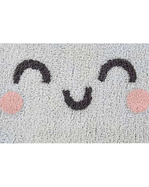Lorena Canals Shaped Washable Rug Happy  Cloud - 100% cotton (85x120 cm) Carpets