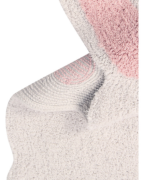 Lorena Canals Shaped Washable Rug Smile Like a Llama - Cotton (82x120 cm) Carpets