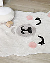 Lorena Canals Shaped Washable Rug Smile Like a Llama - Cotton (82x120 cm) Carpets