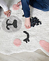 Lorena Canals Shaped Washable Rug Smile Like a Llama - Cotton (82x120 cm) Carpets