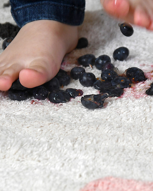 Lorena Canals Shaped Washable Rug Smile Like a Llama - Cotton (82x120 cm) Carpets