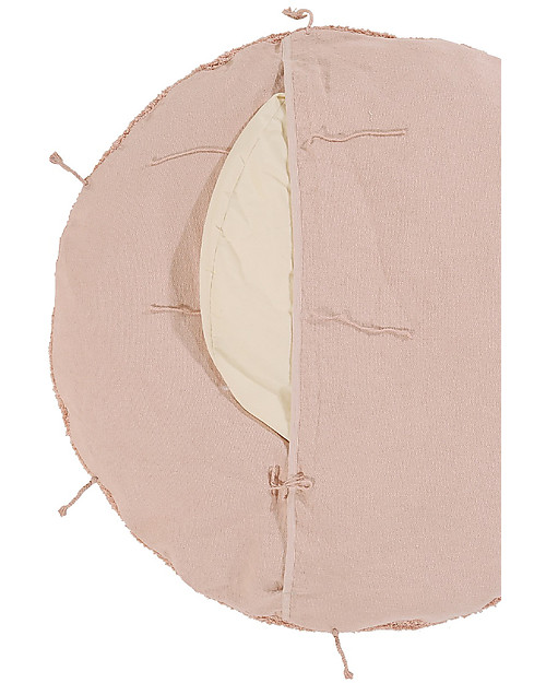 Lorena Canals Sleepover Pouffe 2-in-1 Lou - Vintage Nude - Diametre 120 cm Carpets