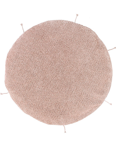Lorena Canals Sleepover Pouffe 2-in-1 Lou - Vintage Nude - Diametre 120 cm Carpets