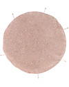 Lorena Canals Sleepover Pouffe 2-in-1 Lou - Vintage Nude - Diametre 120 cm Carpets