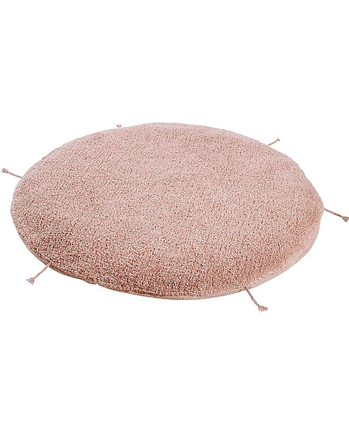 Lorena Canals Sleepover Pouffe 2-in-1 Lou - Vintage Nude - Diametre 120 cm Carpets