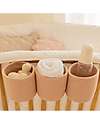 Lorena Canals Storage Basket - Bobby Vintage Nude - Cotton - Bamboo Collection - 12 x 32 x 10 cm Storage organisers