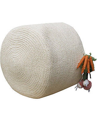Lorena Canals Storage Basket Vegetables - Oli & Carol - Handmade - Cotton - (23x30x30 cm) Storage organisers