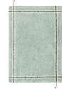 Lorena Canals Stripes Rug - Blue Sage - Natural Cotton - Little Chefs Collection - 90 x 130 cm Carpets