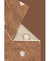 Lorena Canals Tappeto Lavabile Mini - Dot - Marrone/Rosa - Cotone - Mushrooms Collection - 110 x 150 cm Carpets