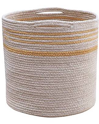 Lorena Canals Twin Amber Storage Basket - Diameter 30x30 cm Storage organisers