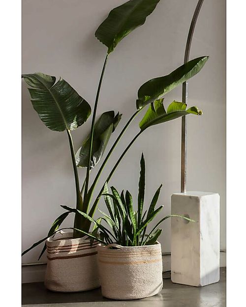 Lorena Canals Twin Amber Storage Basket - Diameter 30x30 cm Storage organisers