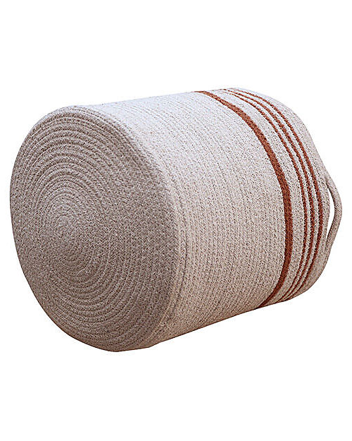 Lorena Canals Twin Toffee Storage Basket - Diameter 30x30 cm Storage organisers