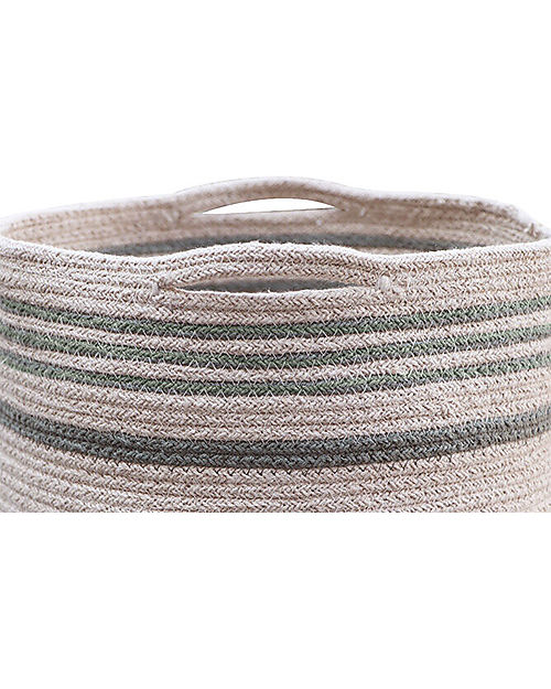 Lorena Canals Twin Vintage Blue Storage Basket - Diameter 30x30 Storage organisers