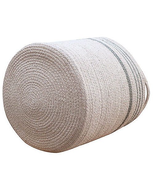 Lorena Canals Twin Vintage Blue Storage Basket - Diameter 30x30 Storage organisers