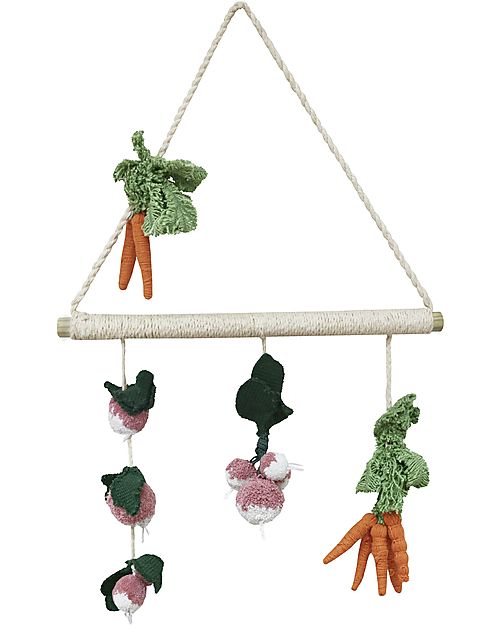 Lorena Canals Wall hanger Veggies - Oli&Carol - Cotton - (30x44 cm) Wall Decorations