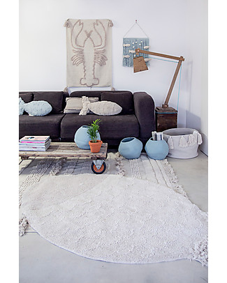 Lorena Canals Wall Hanging Lobster, Natural - 70x100 cm - 100% cotton Wall Decorations