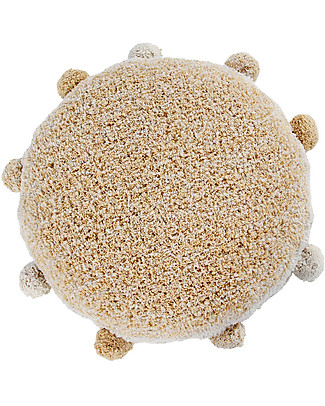 Lorena Canals Washable Floor Cushion Bubbly - Honey - diametre 48 cm Pillows