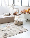 Lorena Canals Washable Play Rug Path of Nature - Natural - Cotton (120x160 cm) Pouf