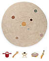 Lorena Canals Washable Play Rug - Solar System - Astronaut Collection - Diameter 150 cm Playmats