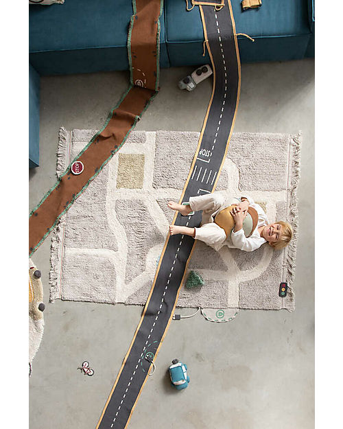 Lorena Canals Washable Playmat - Eco City - (120x170 cm) Carpets