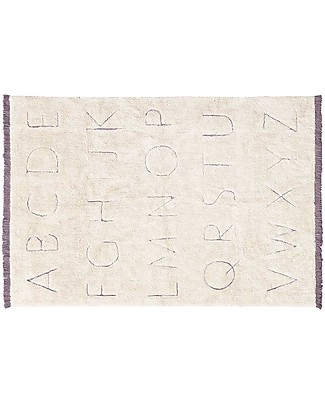Lorena Canals Washable Rug - ABC M - RugCycled Collection (140cm x 200cm) Carpets
