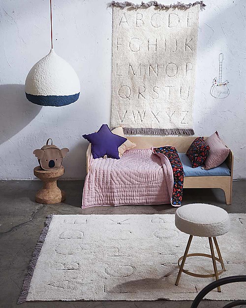 Lorena Canals Washable Rug - ABC XS - RugCycled Collection (130cm x 90cm) Carpets