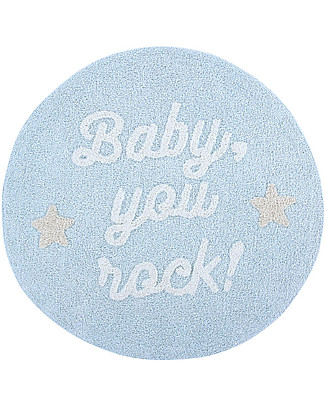Lorena Canals Washable Rug Baby, You Rock! - 100% cotton (120 cm) Carpets