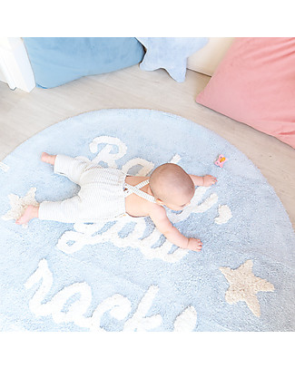Lorena Canals Washable Rug Baby, You Rock! - 100% cotton (120 cm) Carpets
