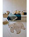 Lorena Canals Washable Rug - Bear - Cotton - Animal Rugs Collection - 120 x 122 cm Carpets