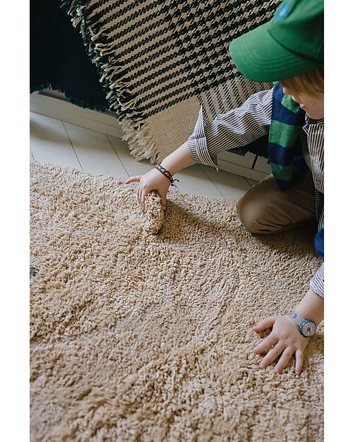 Lorena Canals Washable Rug - Bear - Cotton - Animal Rugs Collection - 120 x 122 cm Carpets