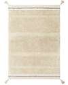 Lorena Canals Washable Rug - Bloom Golden - Fantasy Garden - Natural and Gold - Cotton - (90x130 cm) Carpets