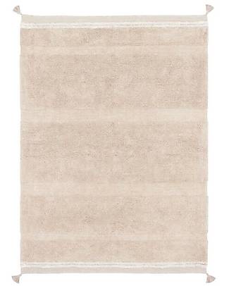 Lorena Canals Washable Rug - Bloom Rose - Fantasy Garden - Pink and Nude - Cotton - (120x160 cm) Carpets