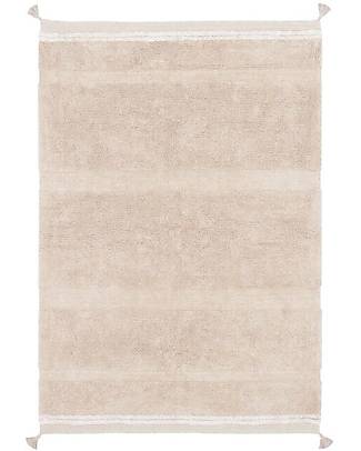 Lorena Canals Washable Rug - Bloom Rose - Fantasy Garden - Pink and Nude - Cotton - (140x200 cm) Carpets