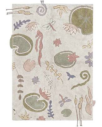 Lorena Canals Washable Rug Botanic Fantasy - Fantasy Garden - Cotton - (140X200 cm) Carpets