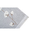 Lorena Canals Washable Rug Cotton Bolls, Pearl Grey - 100% Cotton (120x170cm) Carpets