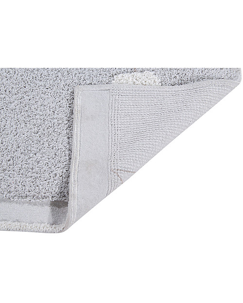Lorena Canals Washable Rug Cotton Bolls, Pearl Grey - 100% Cotton (120x170cm) Carpets