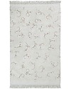 Lorena Canals Washable Rug English Garden, Ivory - 100% Cotton (140x210cm) Carpets