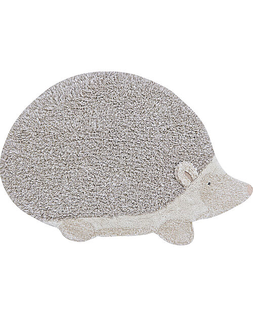 Lorena Canals Washable Rug - Hedgehog - Cotton - Animal Rugs Collection - 90 x 130 cm Carpets