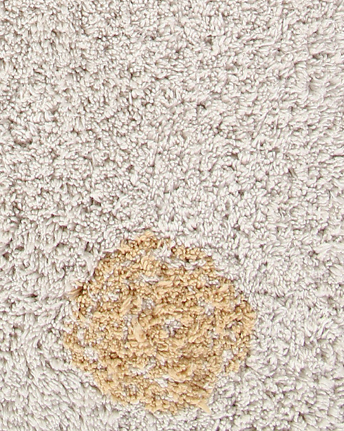 Lorena Canals Washable Rug Hippy Dots - Honey - Cotton (120cm x 160cm) Carpets