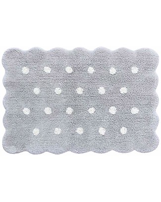 Lorena Canals Washable Rug Mini - Biscuits - Pearl Grey - 70 x 100 cm Carpets